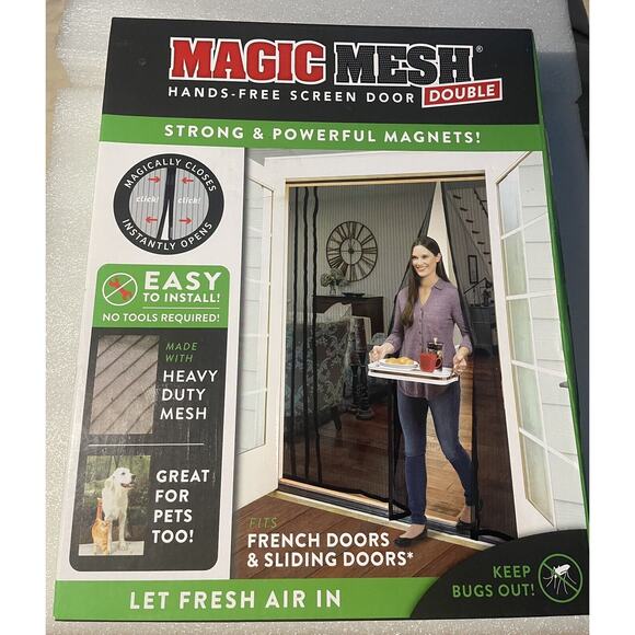 Magic Mesh | Hands-Free Screen Door - Picture 2 of 4